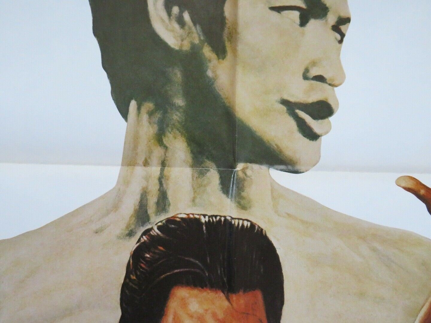 DRAGON LEE VS THE 5 BROTHERS FOLDED US ONE SHEET POSTER 1978 Movie posters