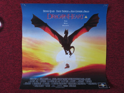 DRAGONHEART VHS VIDEO POSTER DENNIS QUAID DAVID THEWLIS 1996 Rendezvous Cinema Movie posters