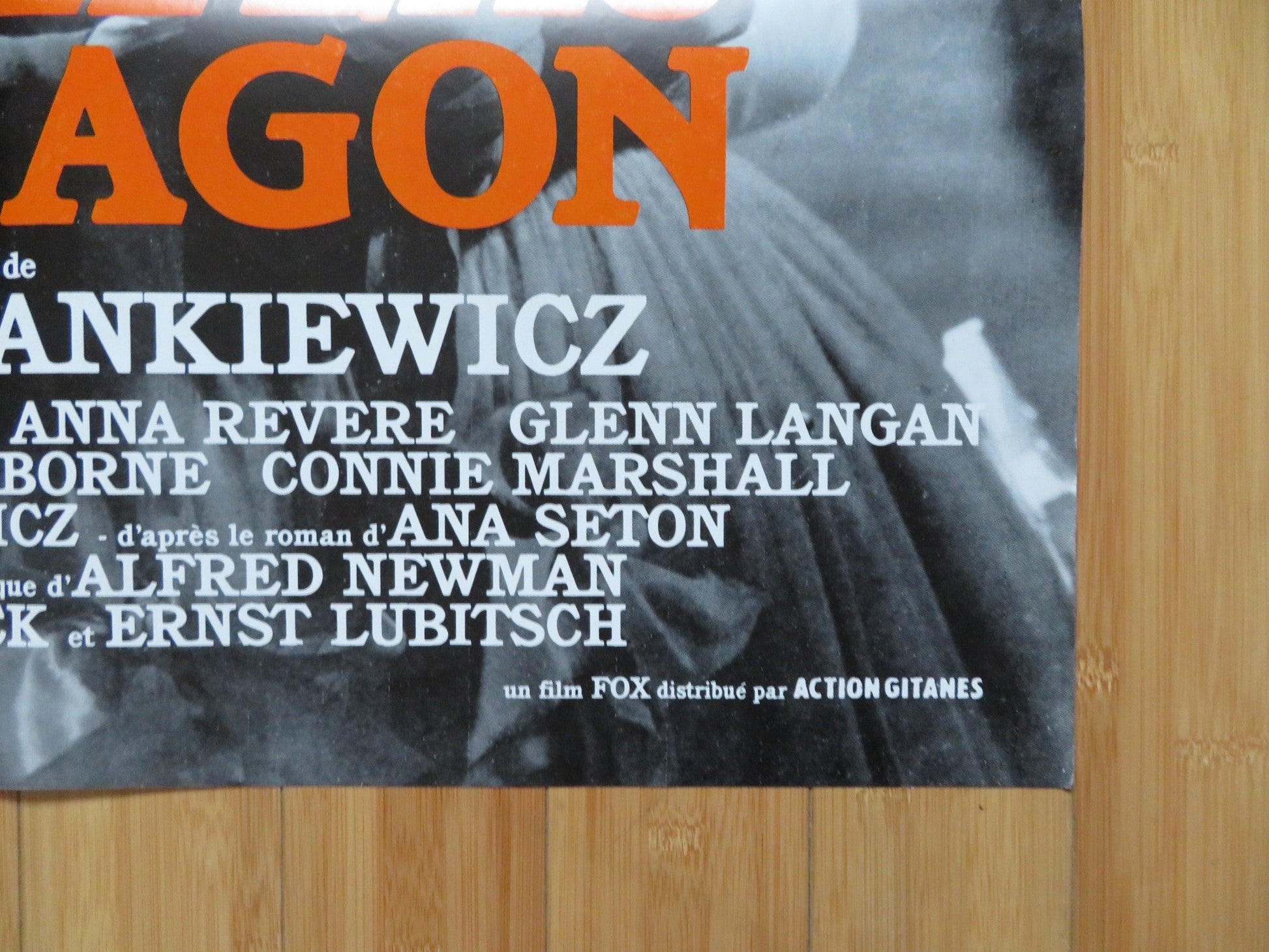 DRAGONWYCK FRENCH POSTER GENE TIERNEY VINCENT PRICE 1990s Rendezvous Cinema Movie posters