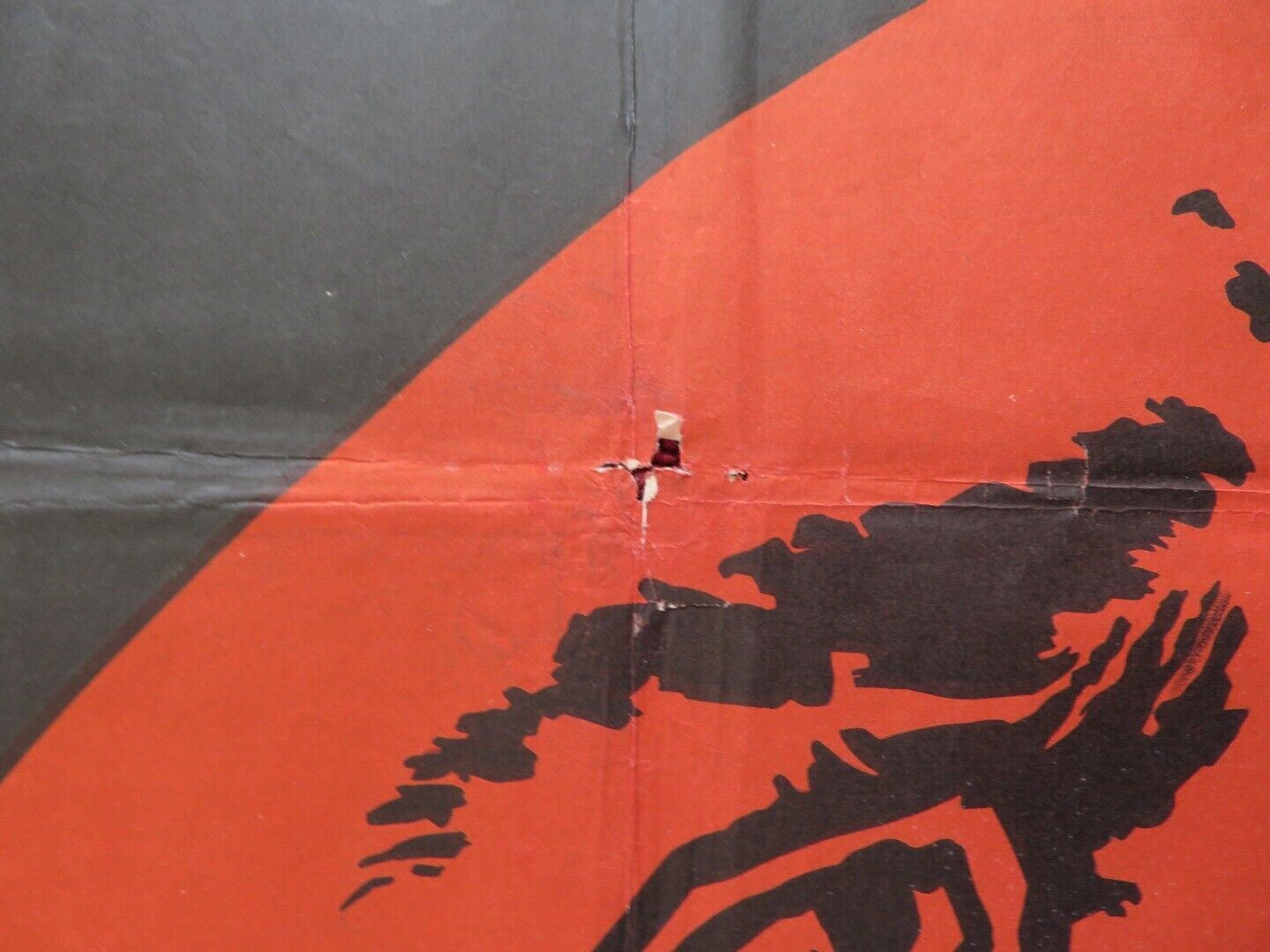 DRANGO SPANISH ROLLED POSTER JEFF CHANDLER JOANNE DRU 1957 Movie posters