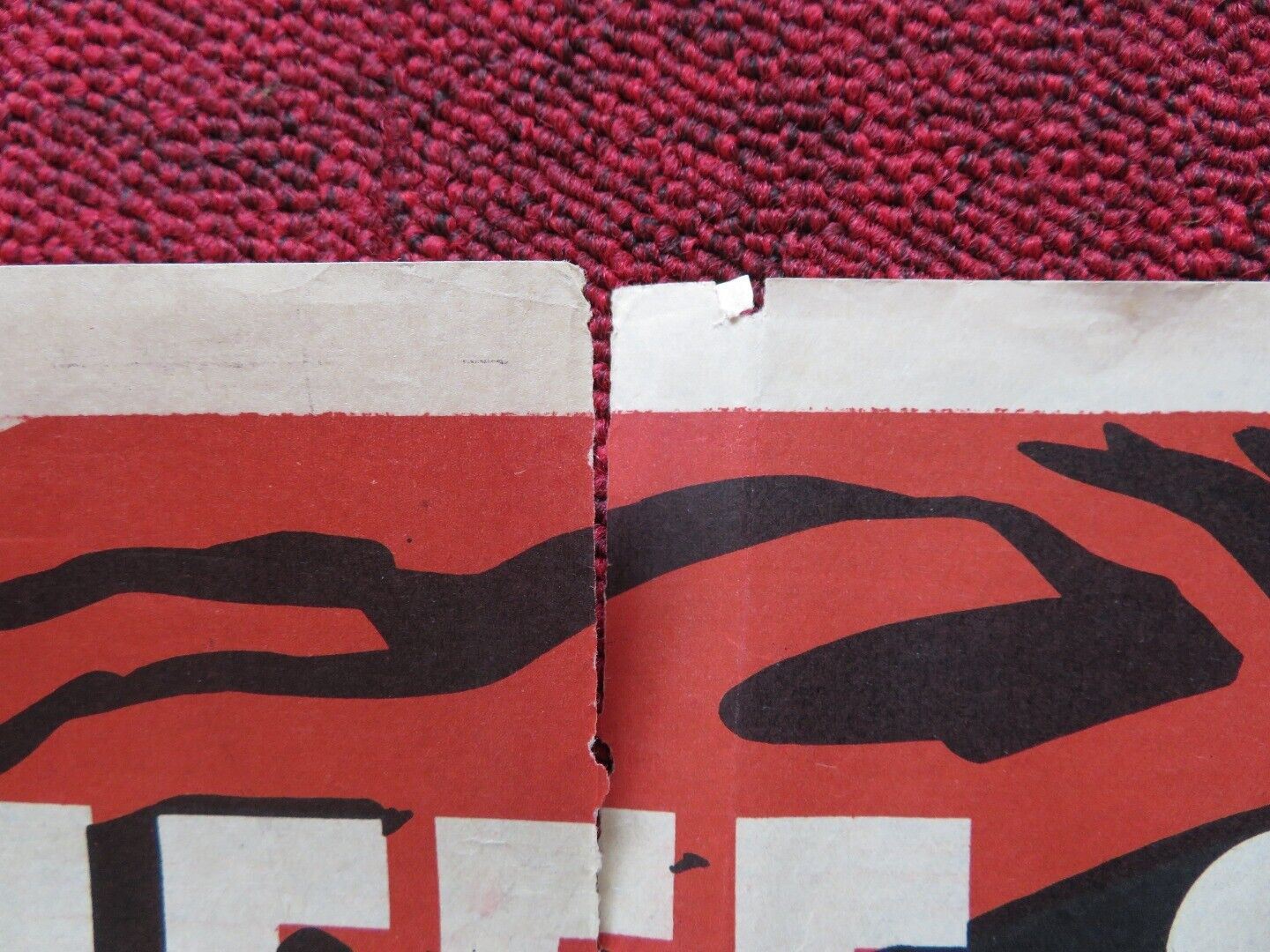 DRANGO SPANISH ROLLED POSTER JEFF CHANDLER JOANNE DRU 1957 Movie posters