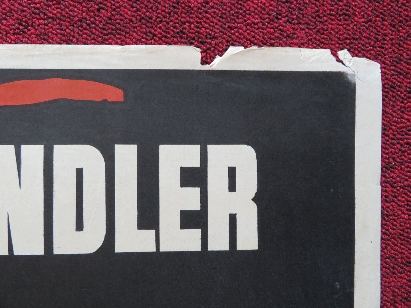 DRANGO SPANISH ROLLED POSTER JEFF CHANDLER JOANNE DRU 1957 Movie posters