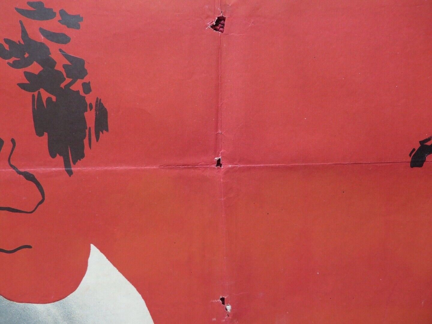 DRANGO SPANISH ROLLED POSTER JEFF CHANDLER JOANNE DRU 1957 Movie posters