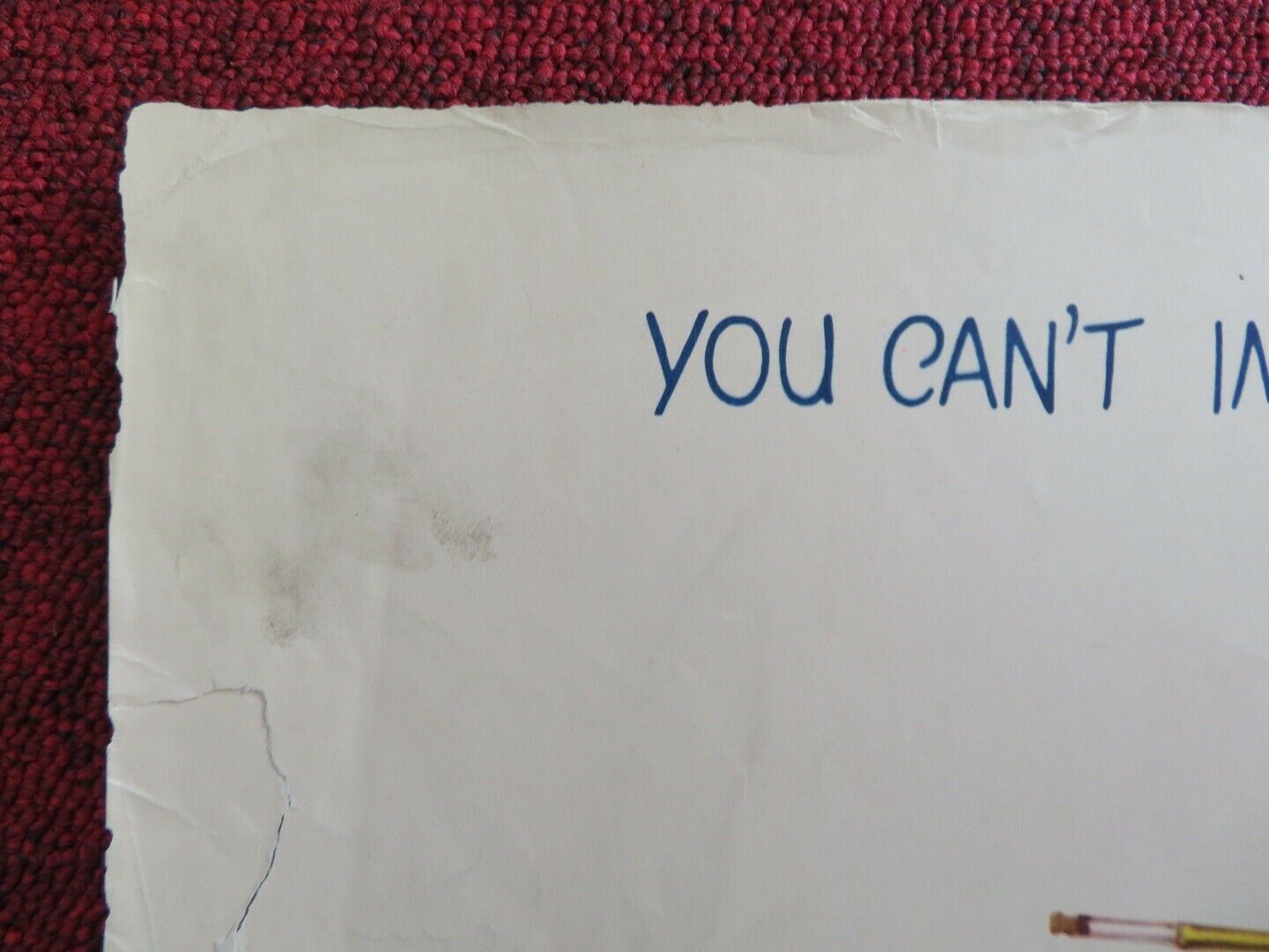 DREAM BOAT US HALF SHEET (22"x 28") POSTER CLIFTON WEBB GINGER ROGERS 1952 Movie posters