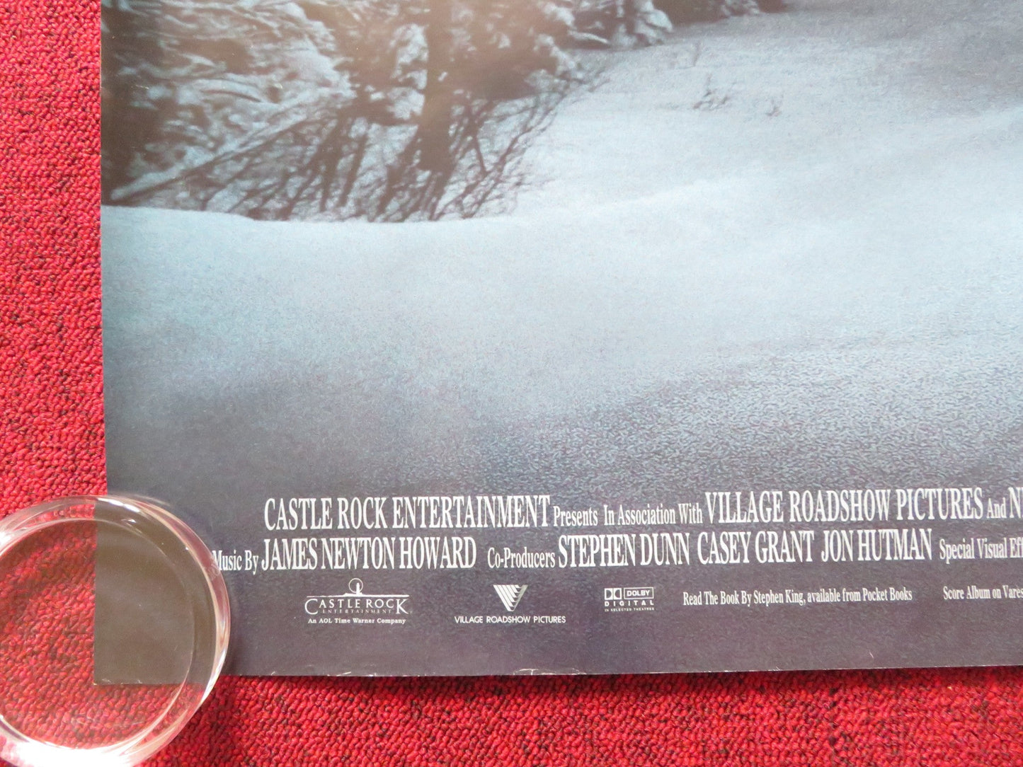 DREAMCATCHER UK QUAD (30"x 40") ROLLED POSTER STEPHEN KING MORGAN FREEMAN 2003 Rendezvous Cinema Movie posters