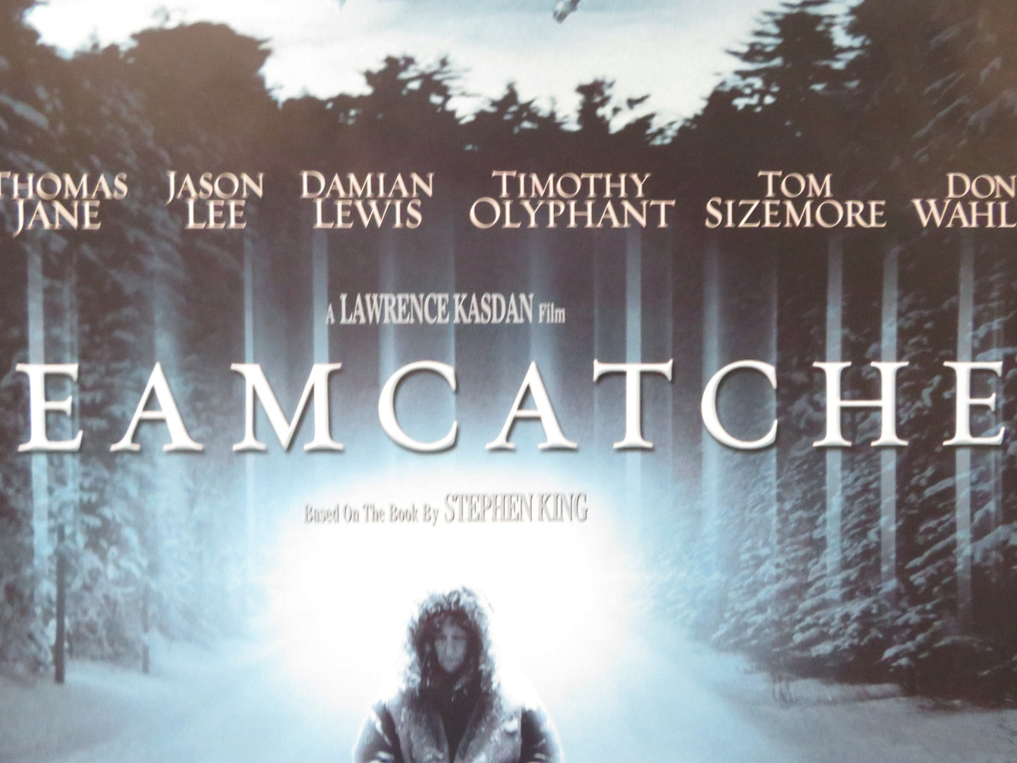 DREAMCATCHER UK QUAD (30"x 40") ROLLED POSTER STEPHEN KING MORGAN FREEMAN 2003 Rendezvous Cinema Movie posters