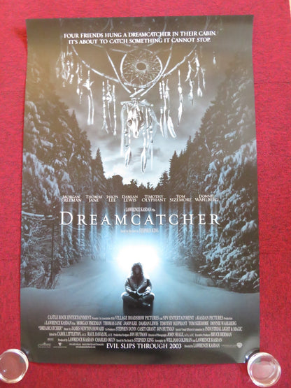 DREAMCATCHER US ONE SHEET ROLLED POSTER STEPHEN KING MORGAN FREEMAN 2003 Rendezvous Cinema Movie posters