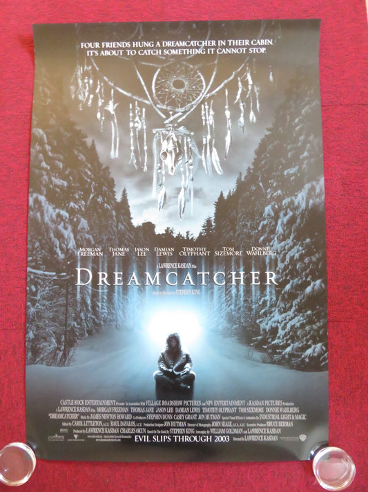 DREAMCATCHER US ONE SHEET ROLLED POSTER STEPHEN KING MORGAN FREEMAN 2003 Rendezvous Cinema Movie posters