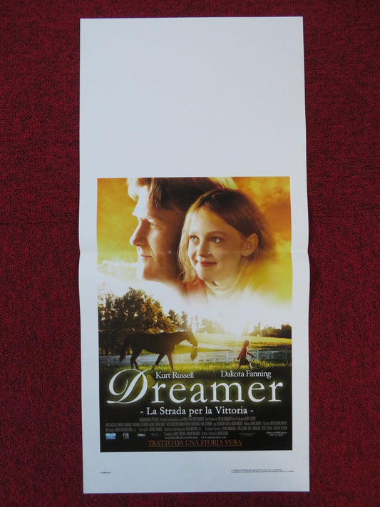 DREAMER ITALIAN LOCANDINA POSTER KURT RUSSELL DAKOTA FANNING 2005 Rendezvous Cinema Movie posters