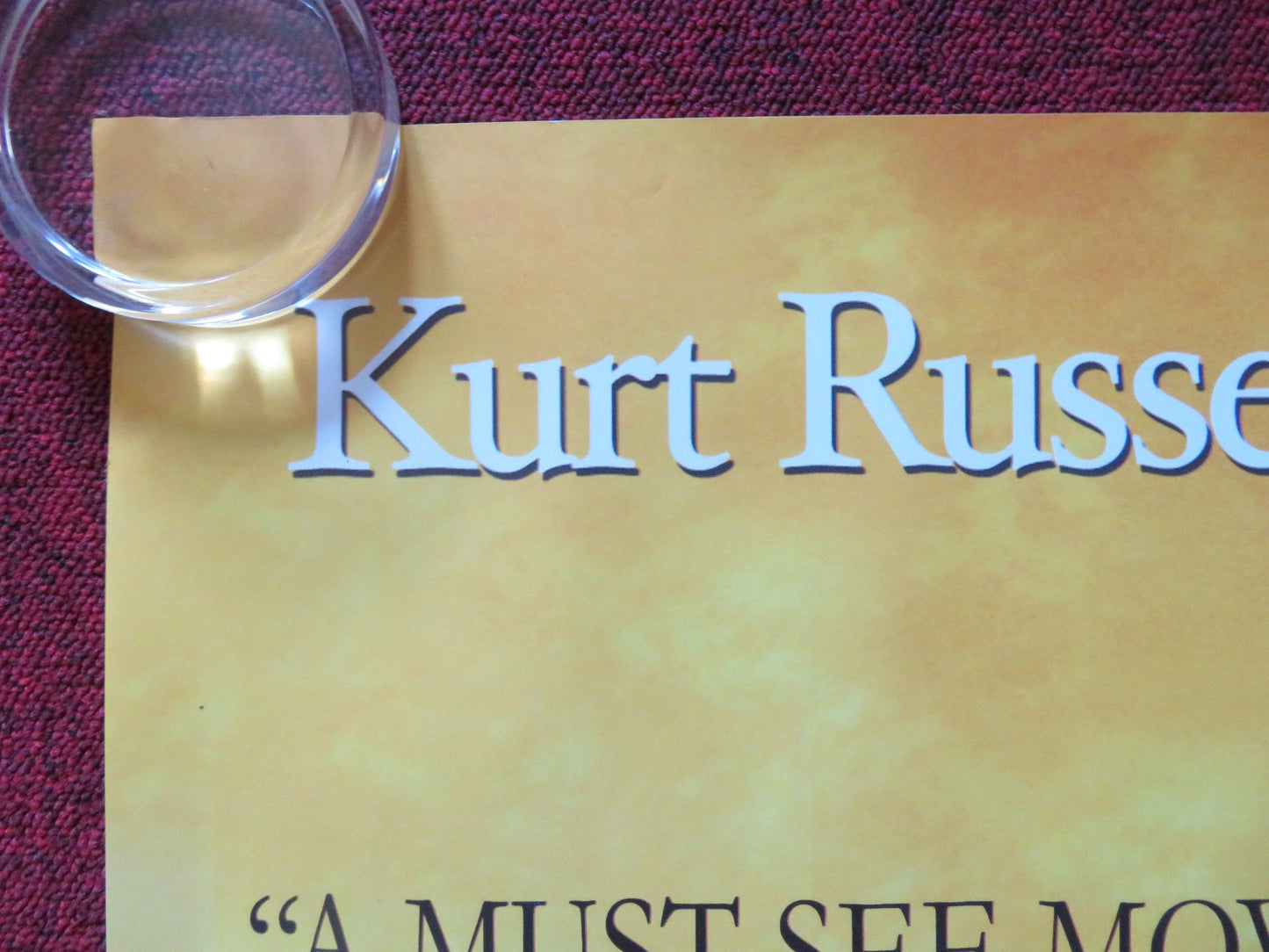 DREAMER UK QUAD ROLLED POSTER KURT RUSSELL DAKOTA FANNING 2005 Rendezvous Cinema Movie posters