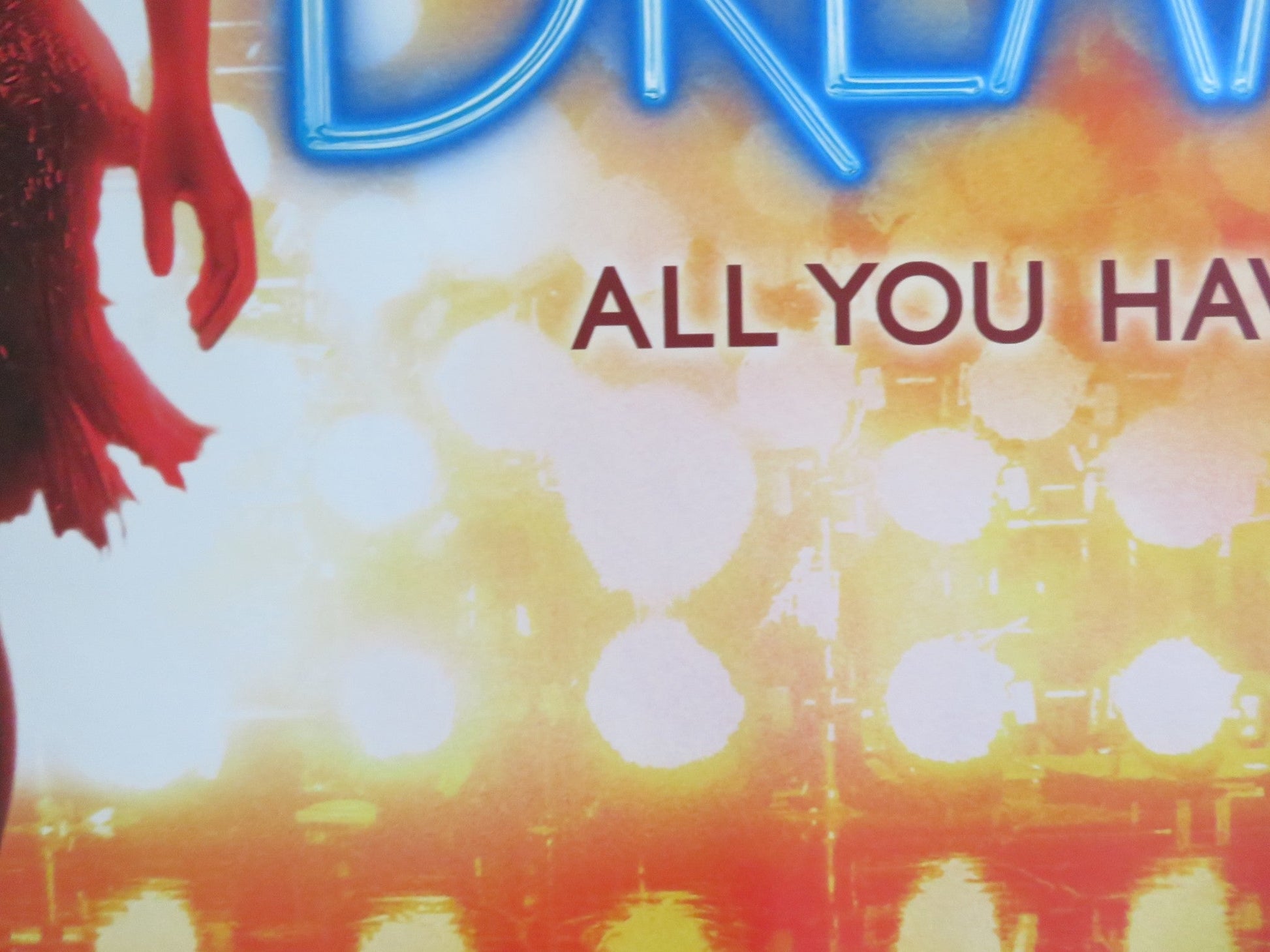 DREAMGIRLS UK QUAD (30"x 40") ROLLED POSTER JAMIE FOXX BEYONCE KNOWLES 2006 Rendezvous Cinema Movie posters