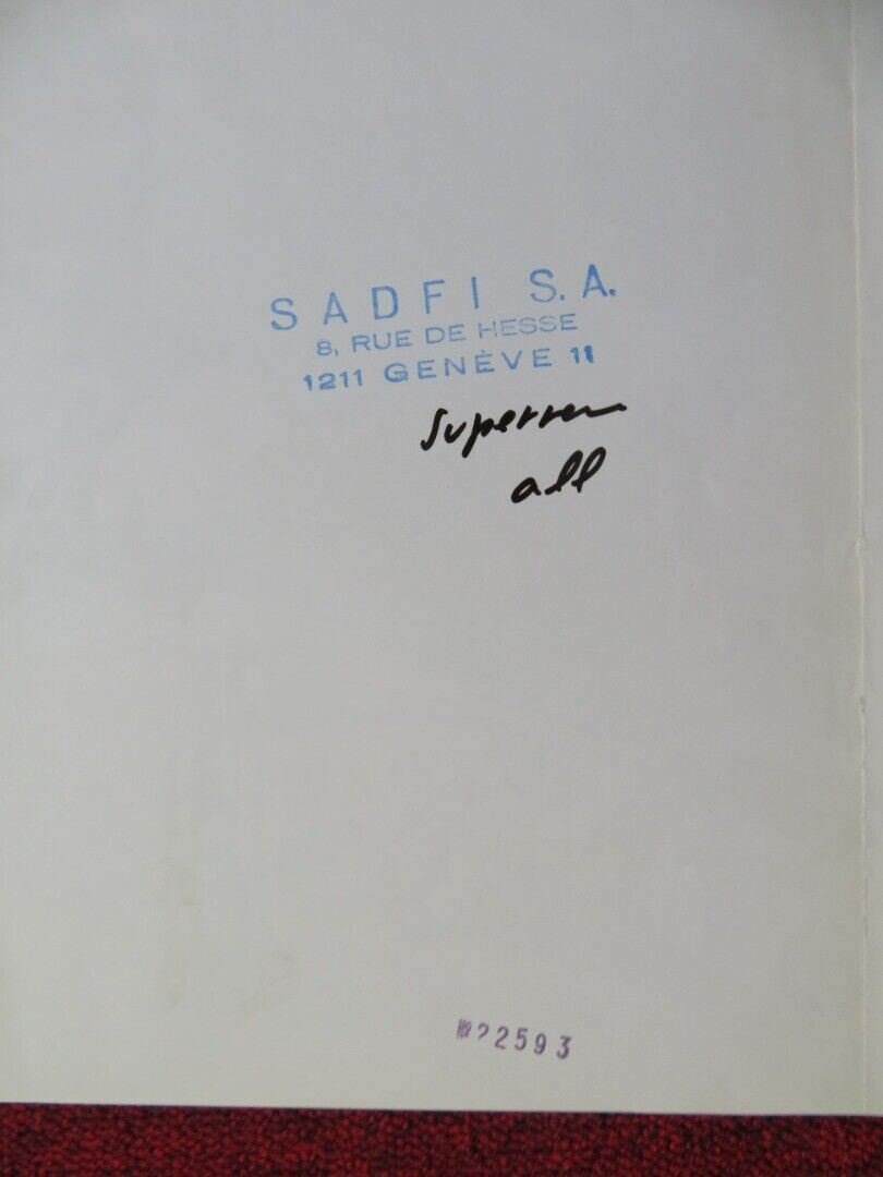 DREI SPAGHETTI IN SHANGHAI GERMAN A1 ROLLED POSTER ROBERT MALCOLM 1973 Movie posters