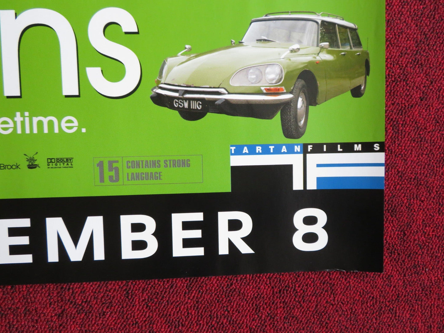 DRIVING LESSONS UK QUAD (30"x 40") ROLLED POSTER RUPERT GRINT JULIE WALTERS 2006 Rendezvous Cinema Movie posters