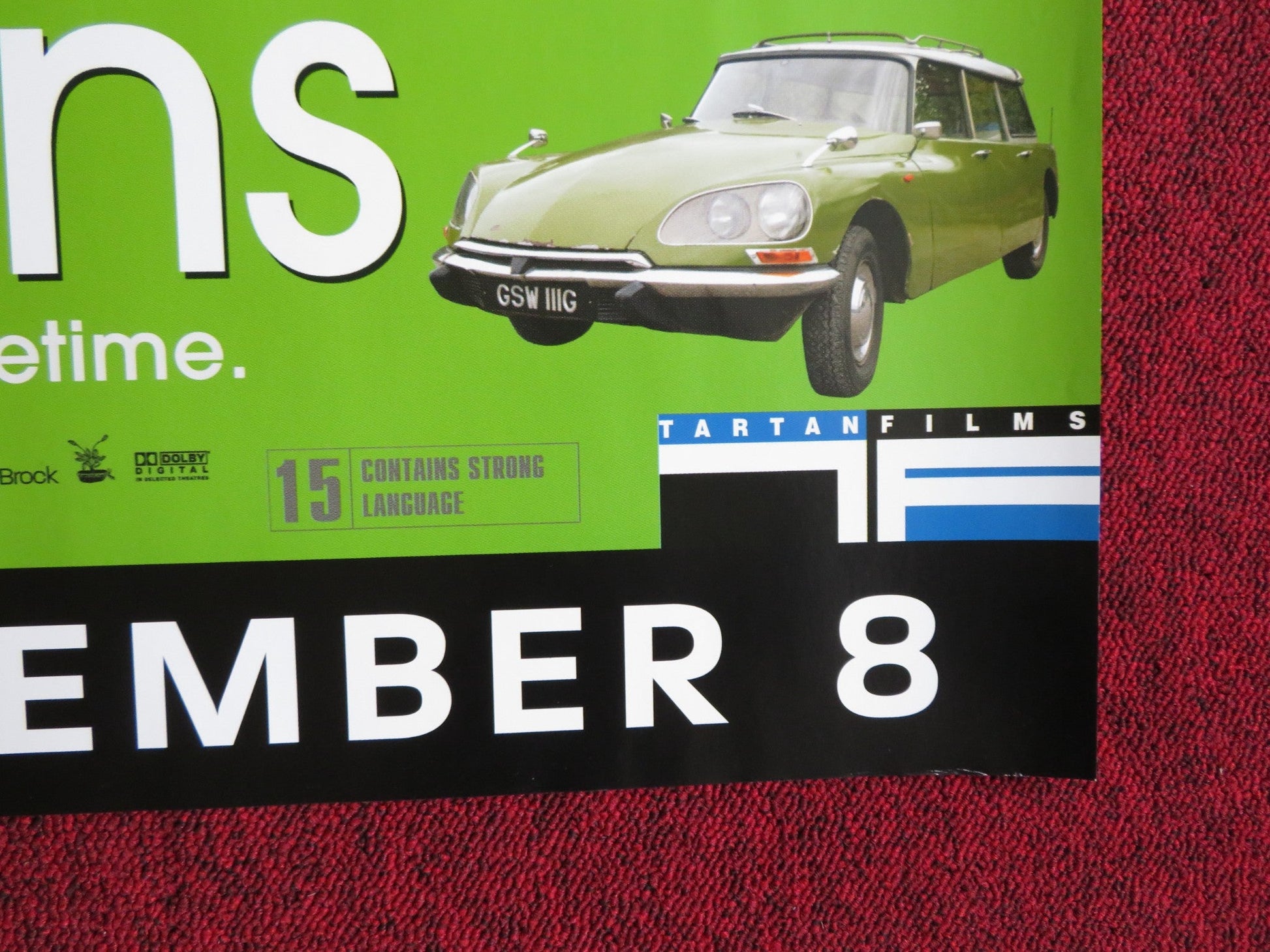 DRIVING LESSONS UK QUAD (30"x 40") ROLLED POSTER RUPERT GRINT JULIE WALTERS 2006 Rendezvous Cinema Movie posters