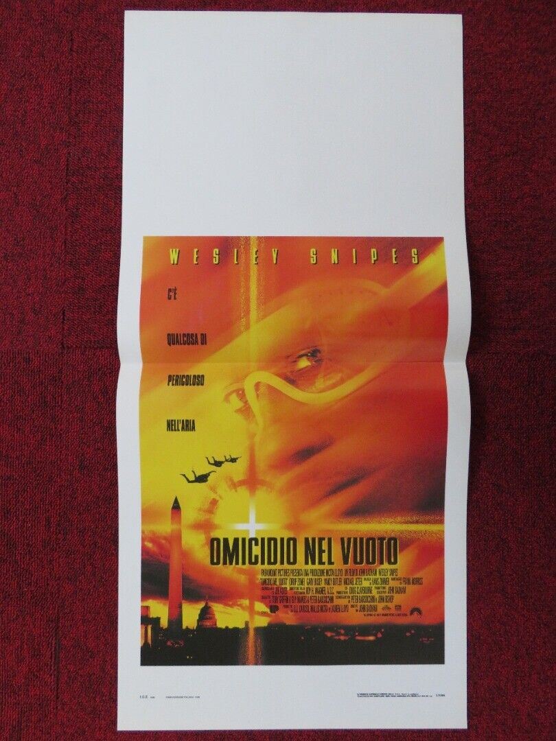 DROP ZONE ITALIAN LOCANDINA (27.5"x13") POSTER WESLEY SNIPES GARY BUSEY 1995 Movie posters