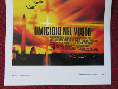 DROP ZONE ITALIAN LOCANDINA (27.5"x13") POSTER WESLEY SNIPES GARY BUSEY 1995 Movie posters