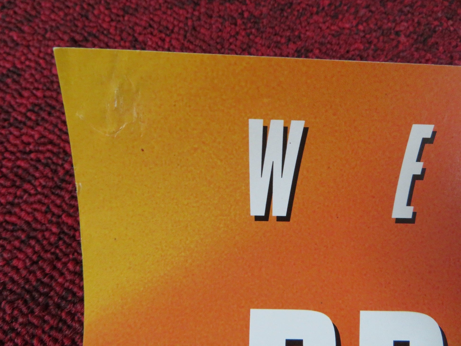 DROP ZONE VHS POSTER WESLEY SNIPES GARY BUSEY 1994 Rendezvous Cinema Movie posters