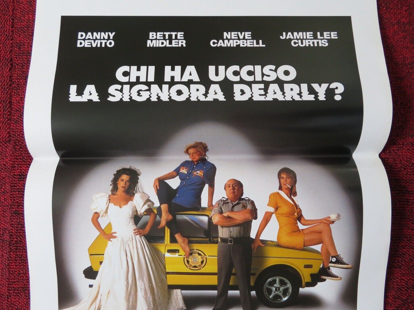 DROWNING MONA ITALIAN LOCANDINA (27.5"x13") POSTER D DEVITO B MIDLER 2000 Movie posters