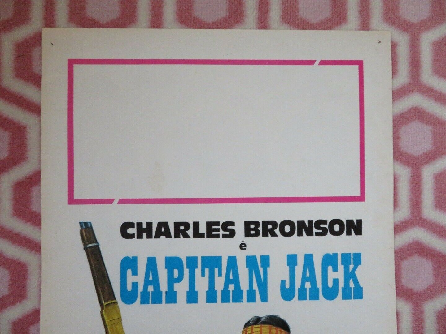 Drum Beat ITALIAN LOCANDINA (27.5"x13") POSTER CHARLES BRONSON 1972 Movie posters