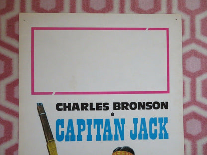 Drum Beat ITALIAN LOCANDINA (27.5"x13") POSTER CHARLES BRONSON 1972 Movie posters