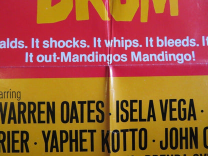DRUM US ONE SHEET POSTER WARREN OATES ISELA VEGA 1976 Movie posters