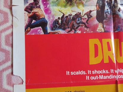 DRUM US ONE SHEET POSTER WARREN OATES ISELA VEGA 1976 Movie posters