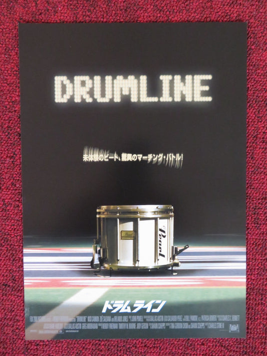 DRUMLINE JAPANESE CHIRASHI (B5) POSTER NICK CANNON ZOE SALDANA 2002 Rendezvous Cinema Movie posters