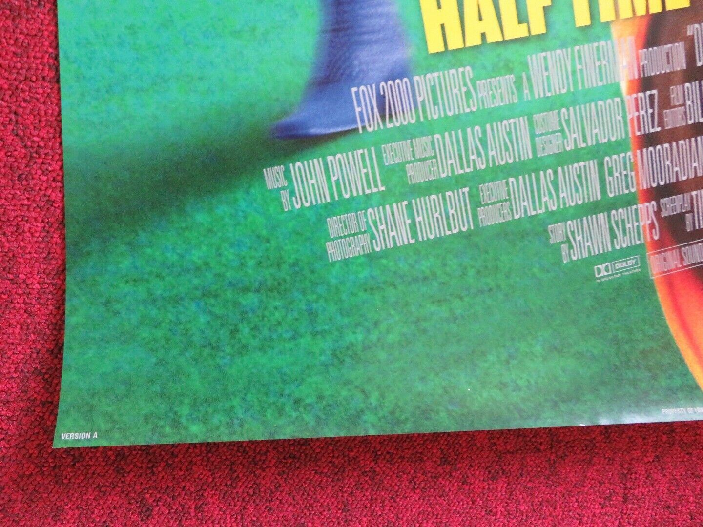 DRUMLINE VERSION A US ONE SHEET ROLLED POSTER NICK CANNON ZOE SALDANA 2002 Movie posters