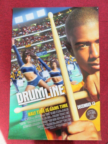 DRUMLINE VERSION A US ONE SHEET ROLLED POSTER NICK CANNON ZOE SALDANA 2002 Movie posters