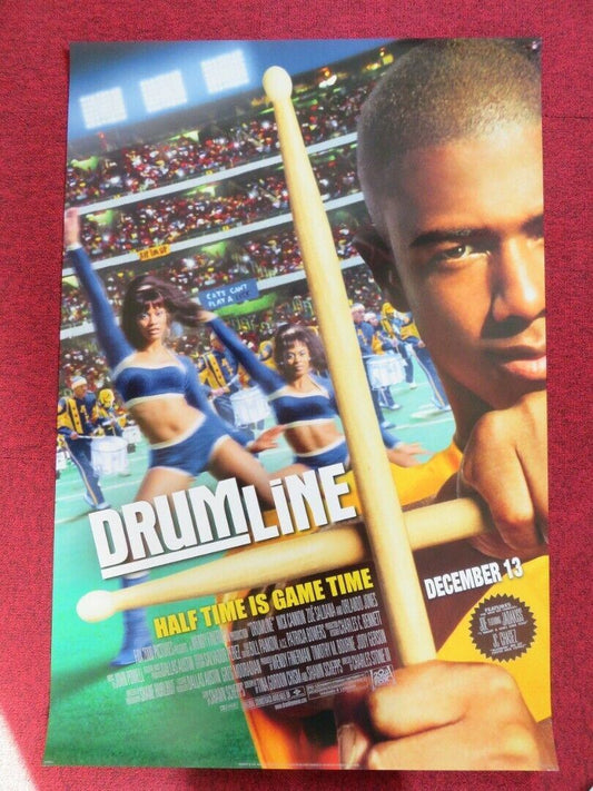 DRUMLINE VERSION A US ONE SHEET ROLLED POSTER NICK CANNON ZOE SALDANA 2002 Movie posters