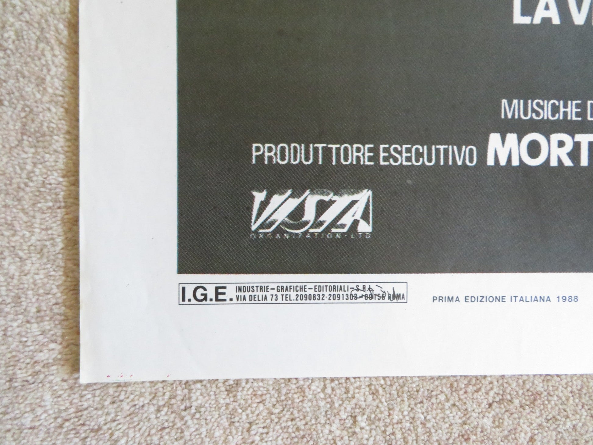 DUDES ITALIAN 2 FOGLIO POSTER JON CRYER FLEA 1987 Rendezvous Cinema Movie posters