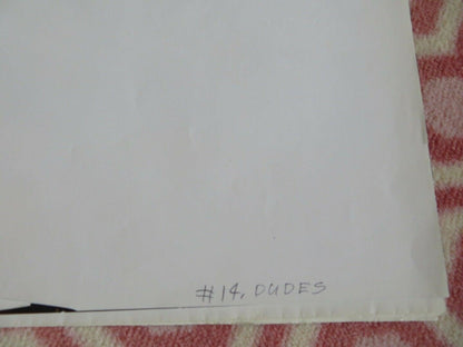 DUDES US ONE SHEET POSTER JON CRYER CATHERINE MARY STEWART 1987 Movie posters