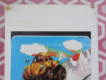 DUDU IL MAGGIOLINO A TUTTOGAS / love bug ITALIAN LOCANDINA (27.5"x 13") POSTER Movie posters