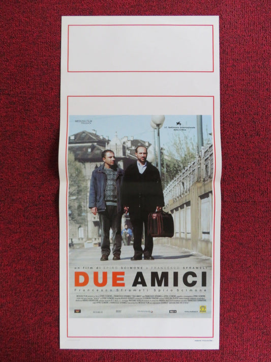 DUE AMICI ITALIAN LOCANDINA POSTER FRANCESCO SFRAMELI SPIRO SCIMONE 2002 Rendezvous Cinema Movie posters