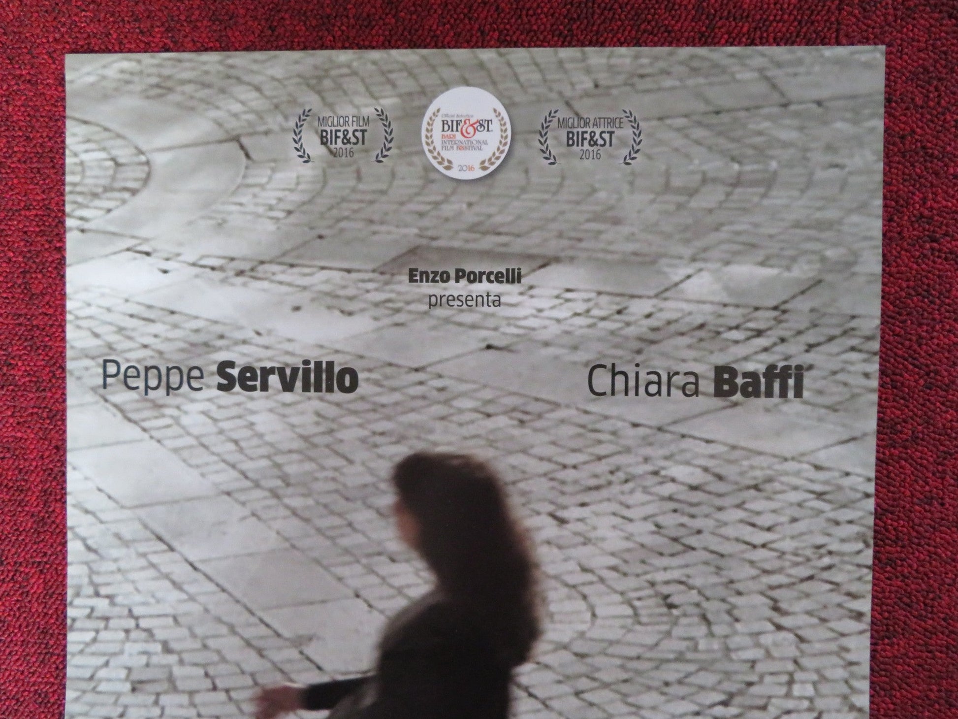 DUE EURO L'ORA ITALIAN LOCANDINA POSTER CHIARA BAFFI MASSIMO DE MATTEO 2016 Rendezvous Cinema Movie posters