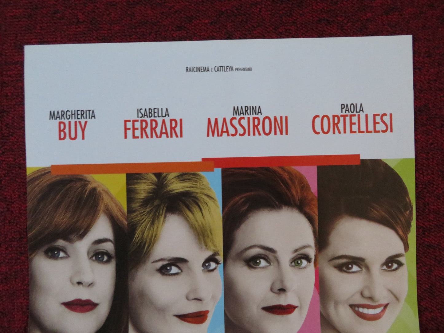 DUE PARTITE ITALIAN LOCANDINA POSTER ISABELLA FERRARI MARGHERITA BUY 2009 Rendezvous Cinema Movie posters