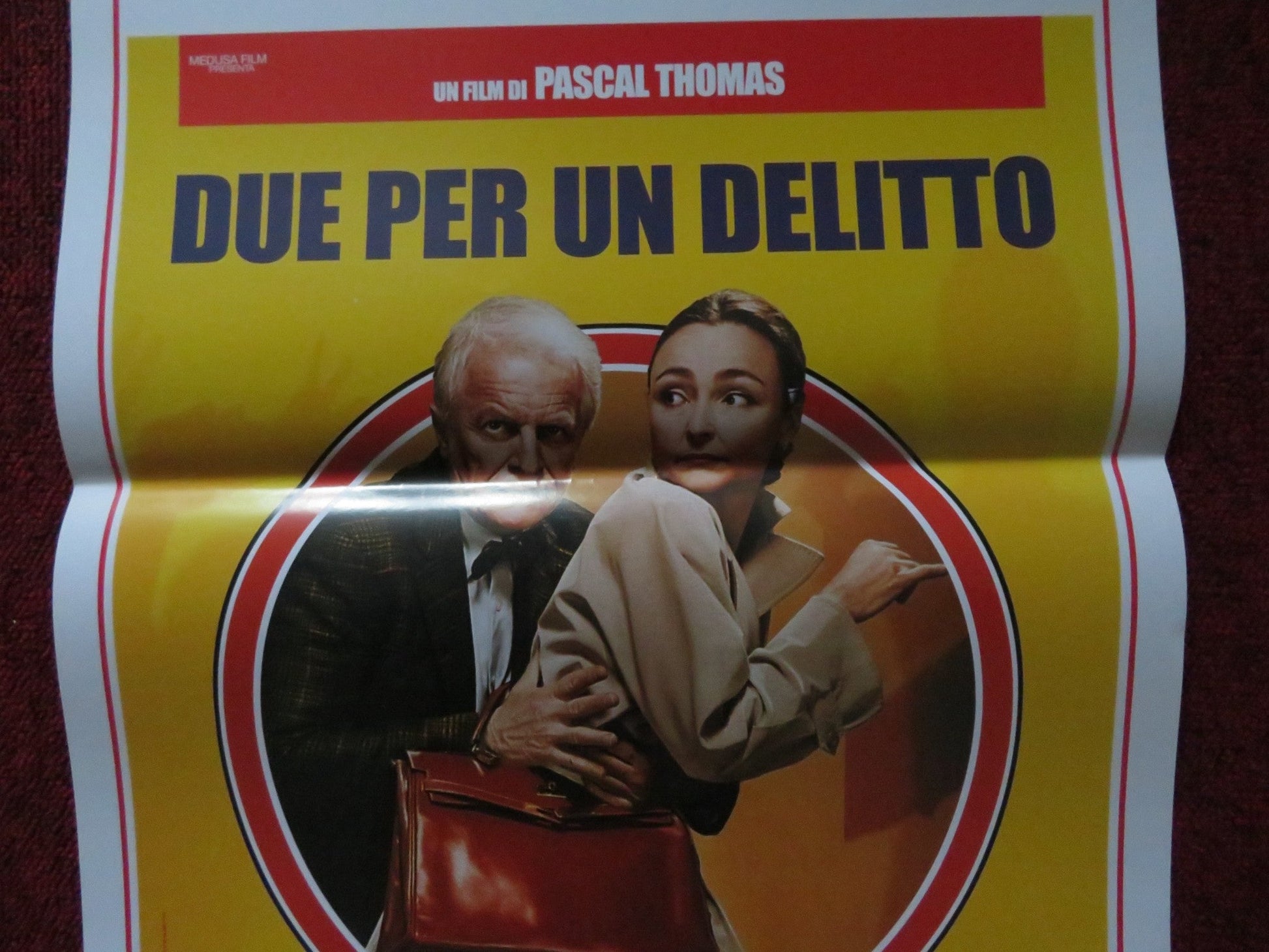 DUE PER UN DELITTO ITALIAN LOCANDINA POSTER CATHERINE FROT ANDRE DUSSOLLIER 2005 Rendezvous Cinema Movie posters