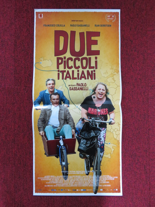 DUE PICCOLI ITALIANI ITALIAN LOCANDINA POSTER PAOLO SASSANELLI F. COLELLA 2018 Rendezvous Cinema Movie posters