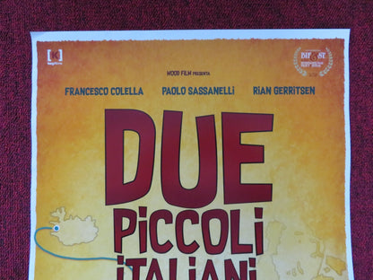 DUE PICCOLI ITALIANI ITALIAN LOCANDINA POSTER PAOLO SASSANELLI F. COLELLA 2018 Rendezvous Cinema Movie posters