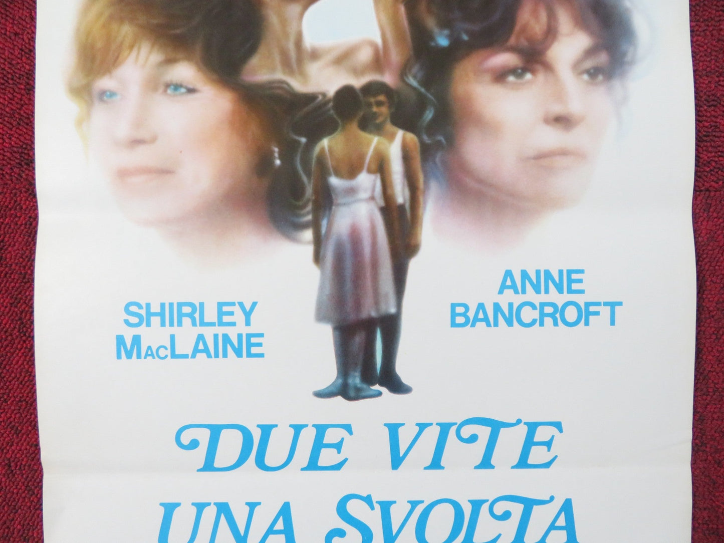 DUE VITE UNA SVOLTA ITALIAN LOCANDINA POSTER SHIRLEY MACLAINE ANNE BANCROFT 1978 Rendezvous Cinema Movie posters