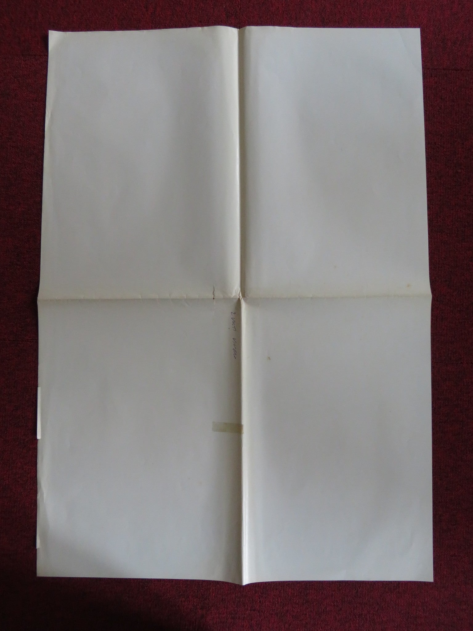 DUE VOLTI PER VIVERE...UNO PER MORIRE ITALIAN FOGLIO POSTER BOUILLON 1972 Rendezvous Cinema Movie posters