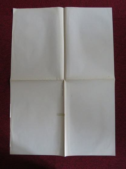 DUE VOLTI PER VIVERE...UNO PER MORIRE ITALIAN FOGLIO POSTER BOUILLON 1972 Rendezvous Cinema Movie posters