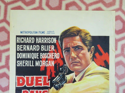 DUEL DANS LE MONDE/ Ring Around the World BELGIUM (21.5"x14.5") POSTER 1966 Movie posters