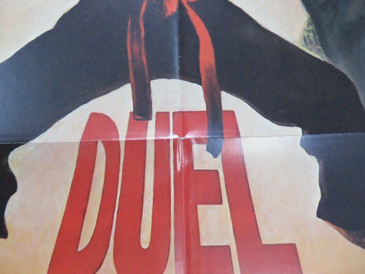 DUEL OF THE 7 TIGERS FOLDED US ONE SHEET POSTER YANG PAN PAN LAM MAN WEI 1982 - Rendezvous Cinema
