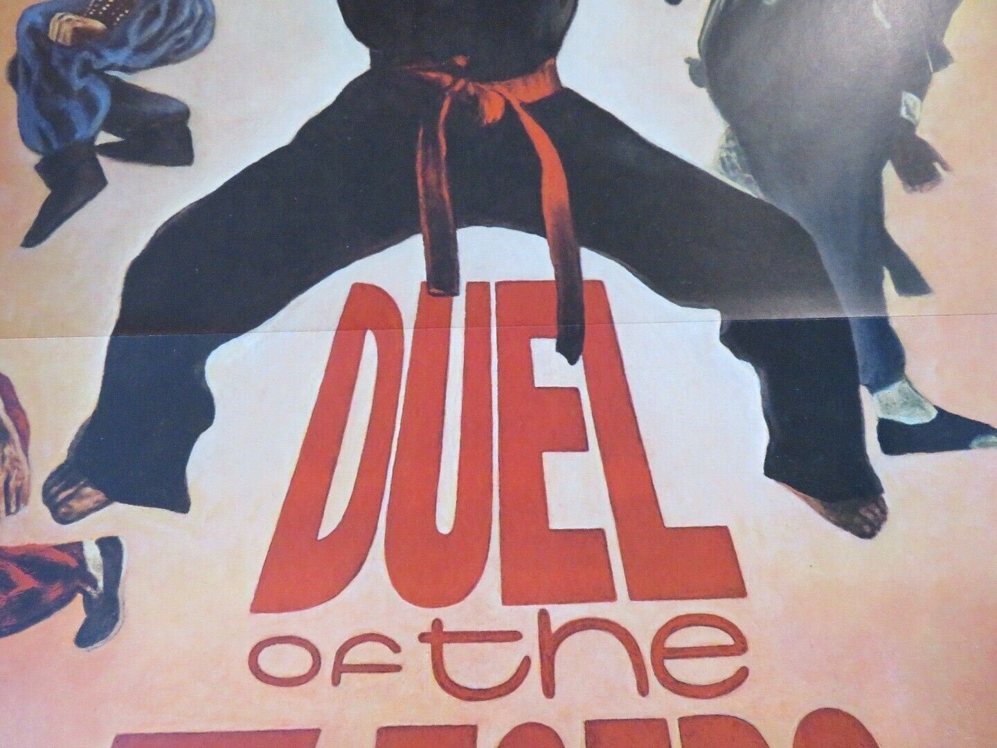 DUEL OF THE 7 TIGERS KUNG FU US ONE SHEET ROLLED POSTERYANG PAN PAN 1979 - Rendezvous Cinema