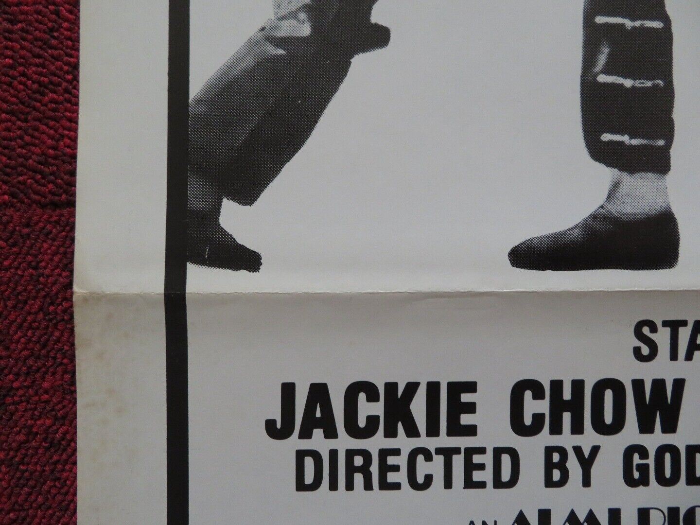 DUEL OF THE DRAGONS / REVENGE OF THE DRUNKEN MASTER US ONE SHEET ROLLED POSTER Movie posters