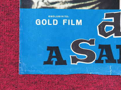 DUELLO A SANT ANTONIO ITALIAN FOGLIO POSTER ERROL FLYNN ALEXIS SMITH 1945 Rendezvous Cinema Movie posters