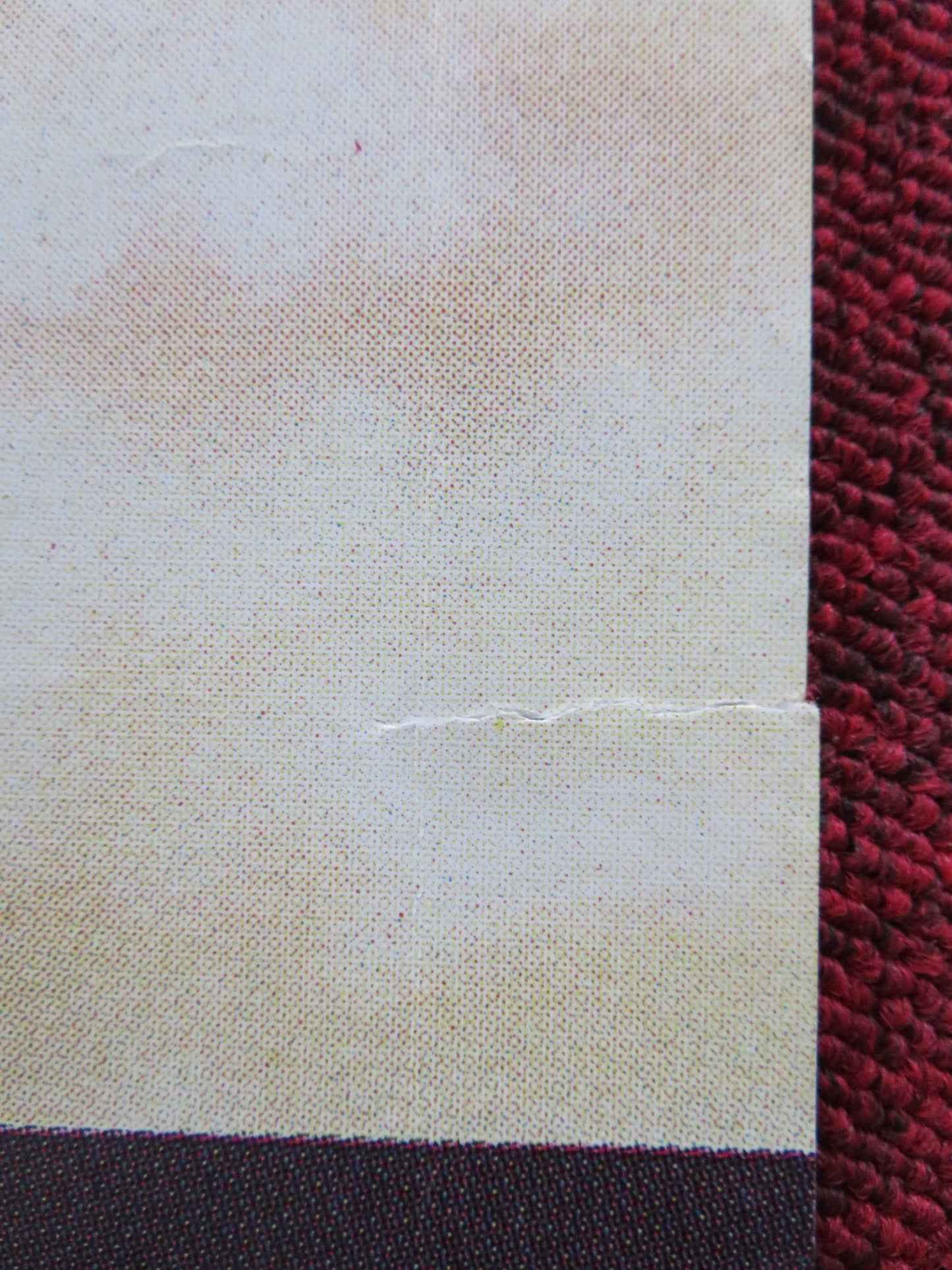 DUET FOR ONE UK QUAD POSTER FOLDED CANNON JULIE ANDREWS MAX VON SYDOW 1986 Rendezvous Cinema Movie posters