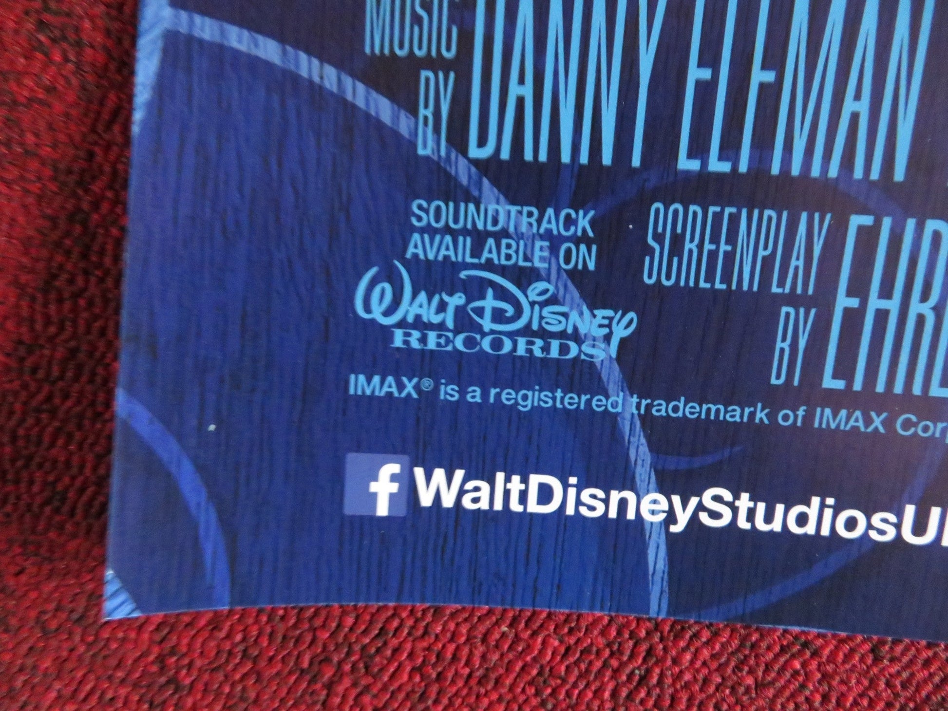 DUMBO UK QUAD (30"x 40") ROLLED POSTER COLIN FARRELL MICHAEL KEATON 2019 Rendezvous Cinema Movie posters