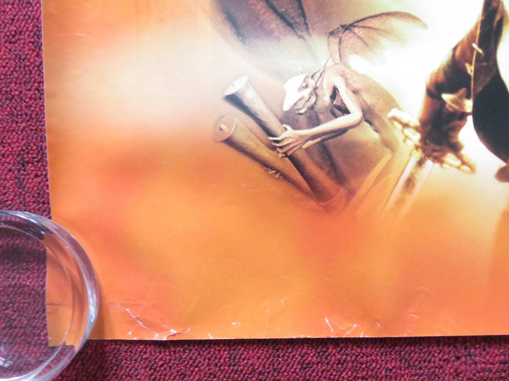 DUNGEONS & DRAGONS UK QUAD (30"x 40") ROLLED POSTER JEREMY IRONS T. BIRCH 2000 Rendezvous Cinema Movie posters